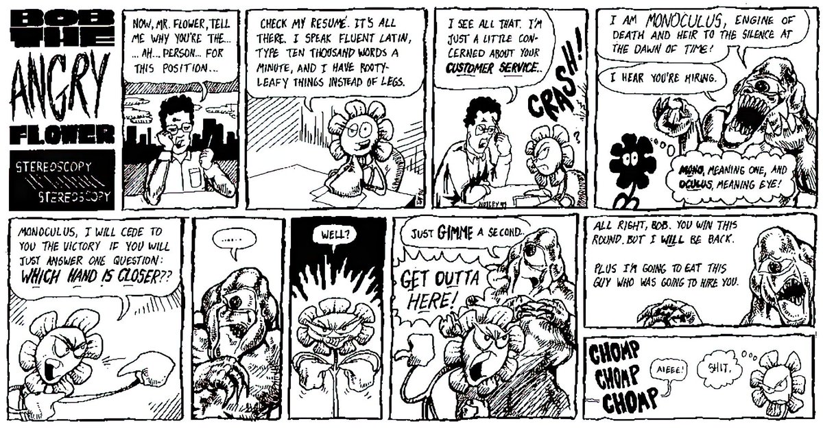 (Hopefully) daily Bob the angry flower panels tweet media