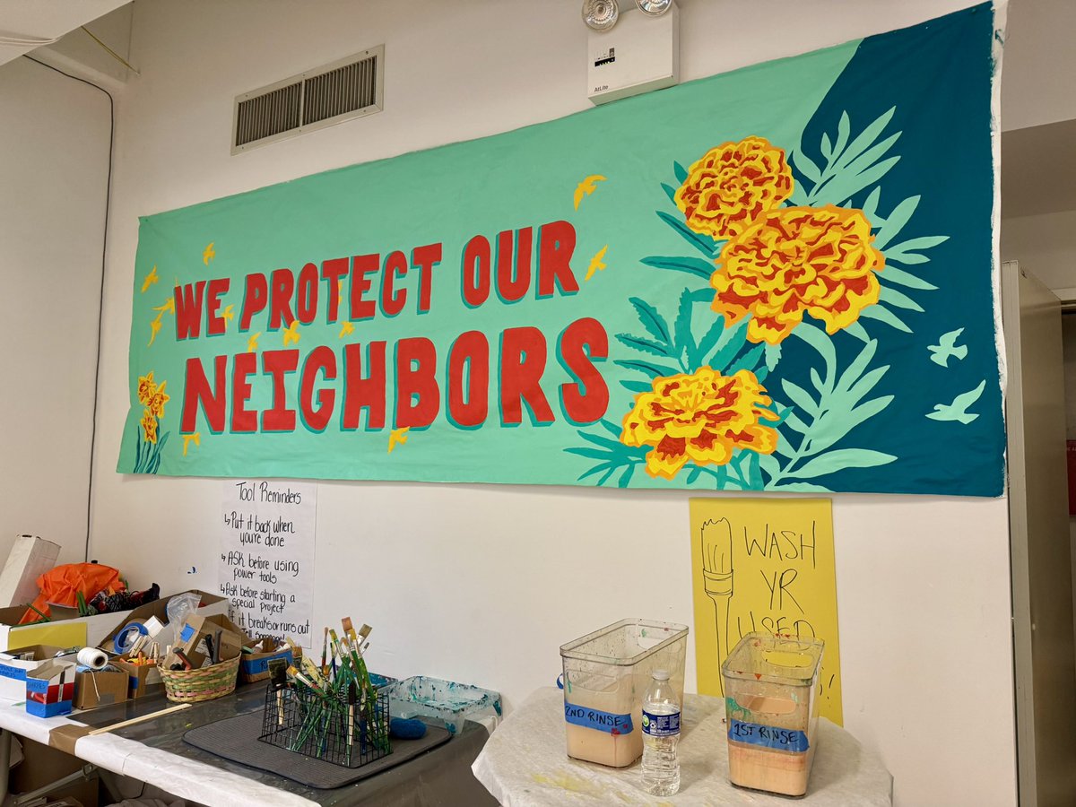 debbiecampbell's tweet photo. Protest affirms freedom. Protest brings joy. Step up and step out next Saturday, March 28. There are over 3K events happening around the country and around the world. Find one near you, or join me in Manhattan with all the terrific art we’ve been building! https://t.co/tL5X0Xdvvn https://t.co/gzUXohKX7K