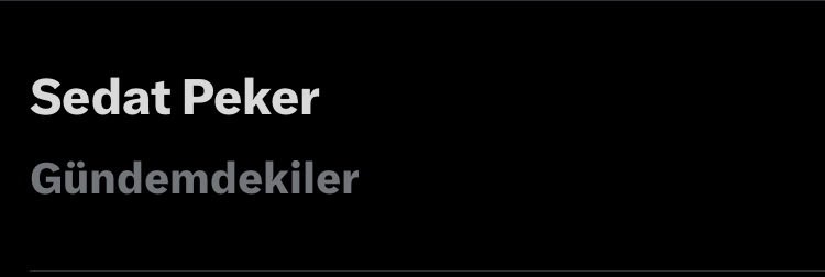 Türkiye Tarihinde Gündem ve Tek Gerçek;

REİS SEDAT PEKER

Siz karalamaya çalıştıkça,
halk daha çok sahip çıkıyor.
Siz susturmaya uğraştıkça,
ismi daha gür yankılanıyor.

@Sedat_PEKER