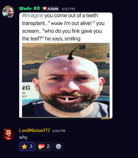 The OG Wade Patient 0 (August) tweet media