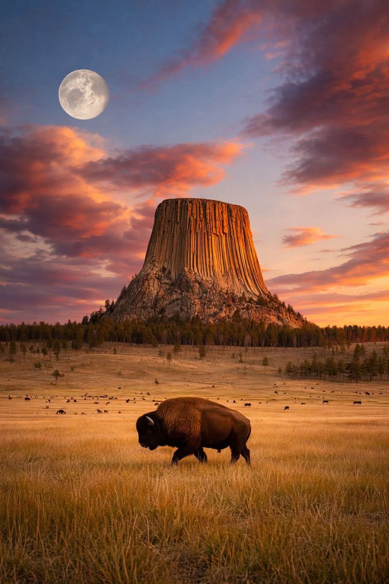 Devil's Tower National Monument in Wyoming 😲