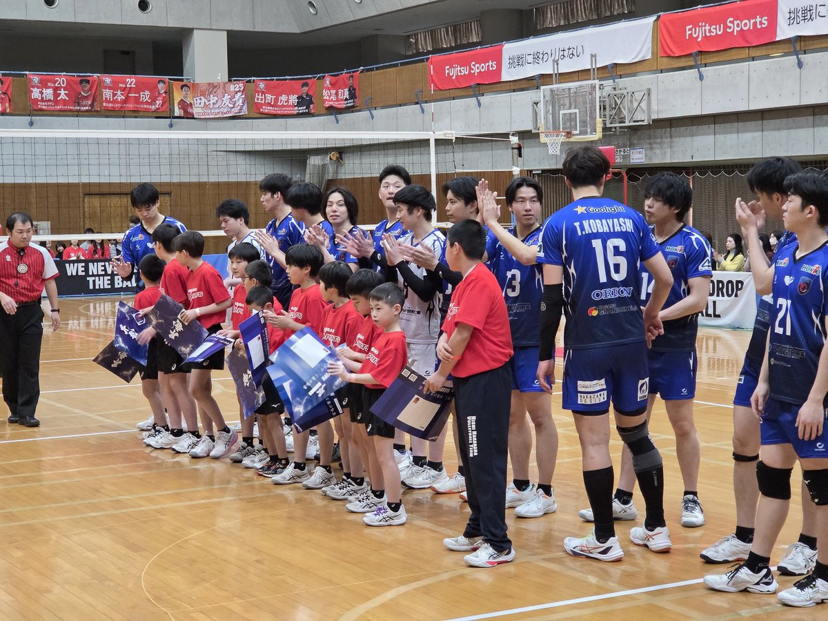 いよいよ試合開始です！
応援よろしくお願いします