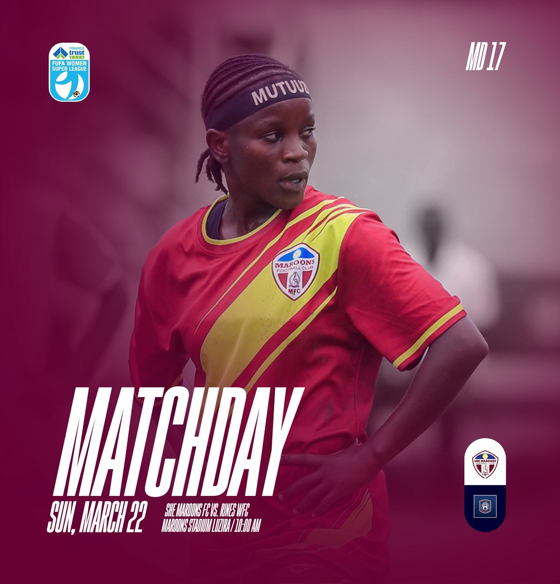 She Maroons Football Club tweet media