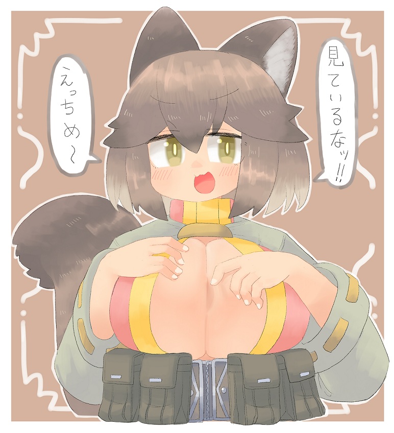 タヌキ祭だ～～～(ドコドコドコドコドコ
タルカちゃんです。愛称は"たぬたぬ" 