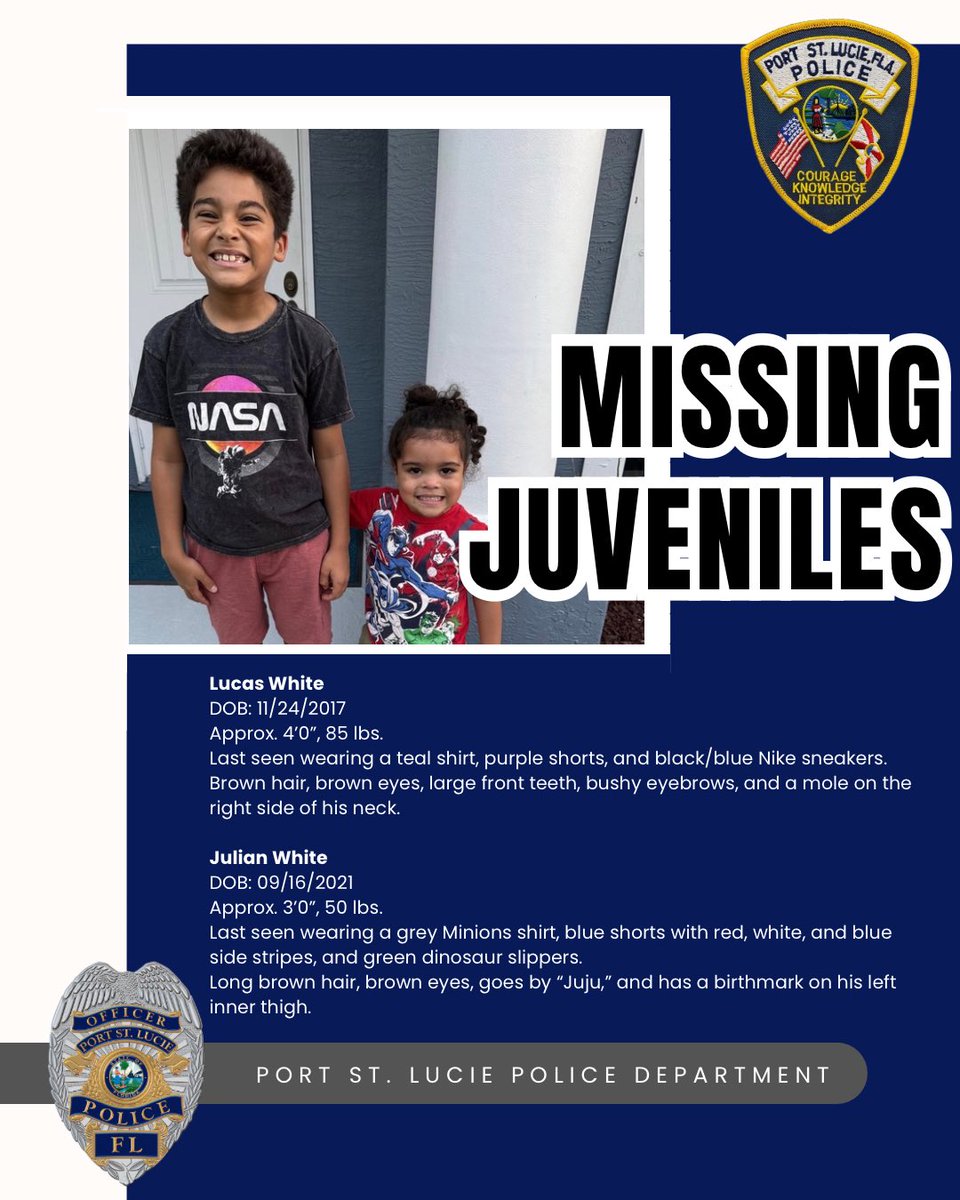 Port St. Lucie PD tweet media