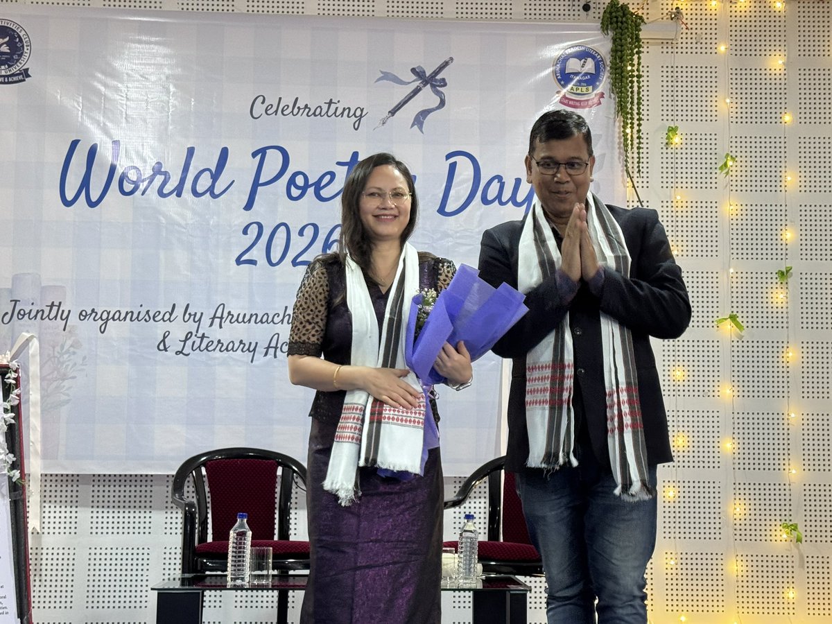 EnglishRgu's tweet photo. The Literary Activities Club, in collaboration with Arunachal Pradesh Literary Society (APLS) celebrated World Poetry Day in a grand way at State Museum, Itanagar. https://t.co/n7FeyNqR5W