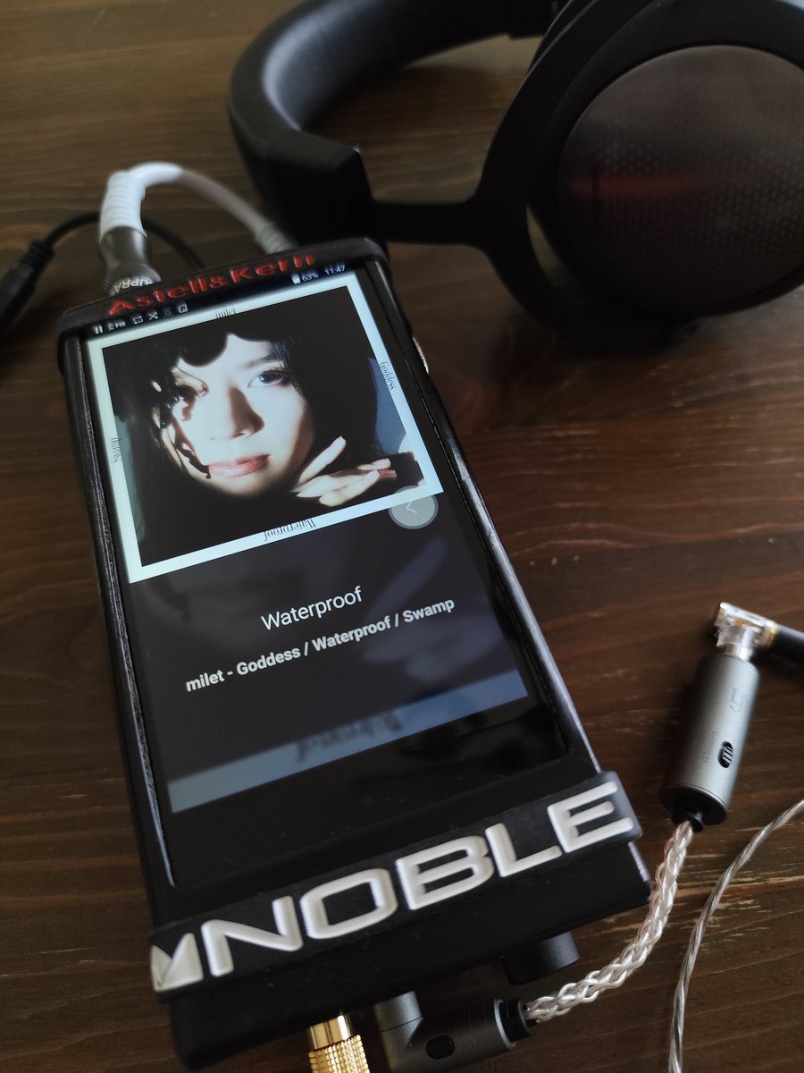 etsuetsuyasu's tweet photo. afternoon music ☺️
milet
Goddess/Waterproof/Swamp
Waterproof
このミニアルバムも良い☺️
SP1000SS👉️SUPRA👉️iFi DIABLO👉️beyerdynamic T5 3rd https://t.co/7jJErLrgeY