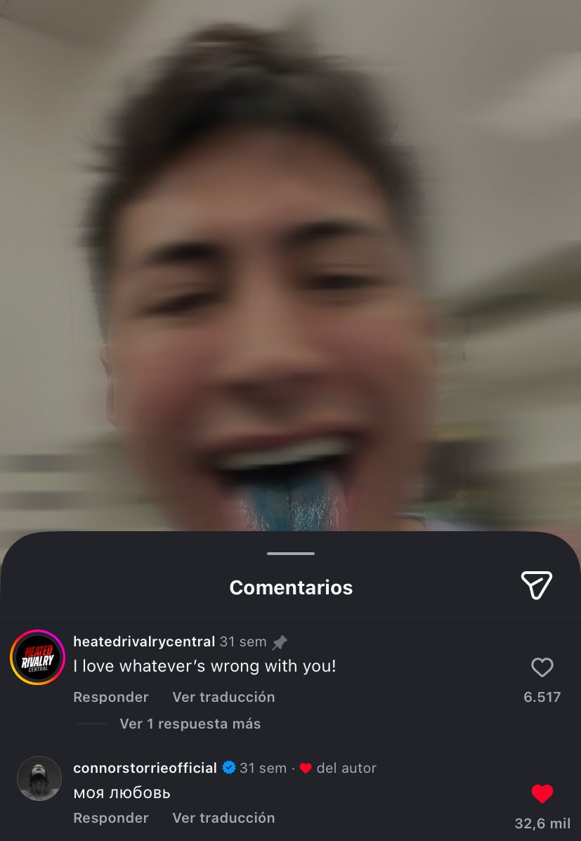 le decía mi amor en ruso CONNOR LA PUTA Q TE PARIO