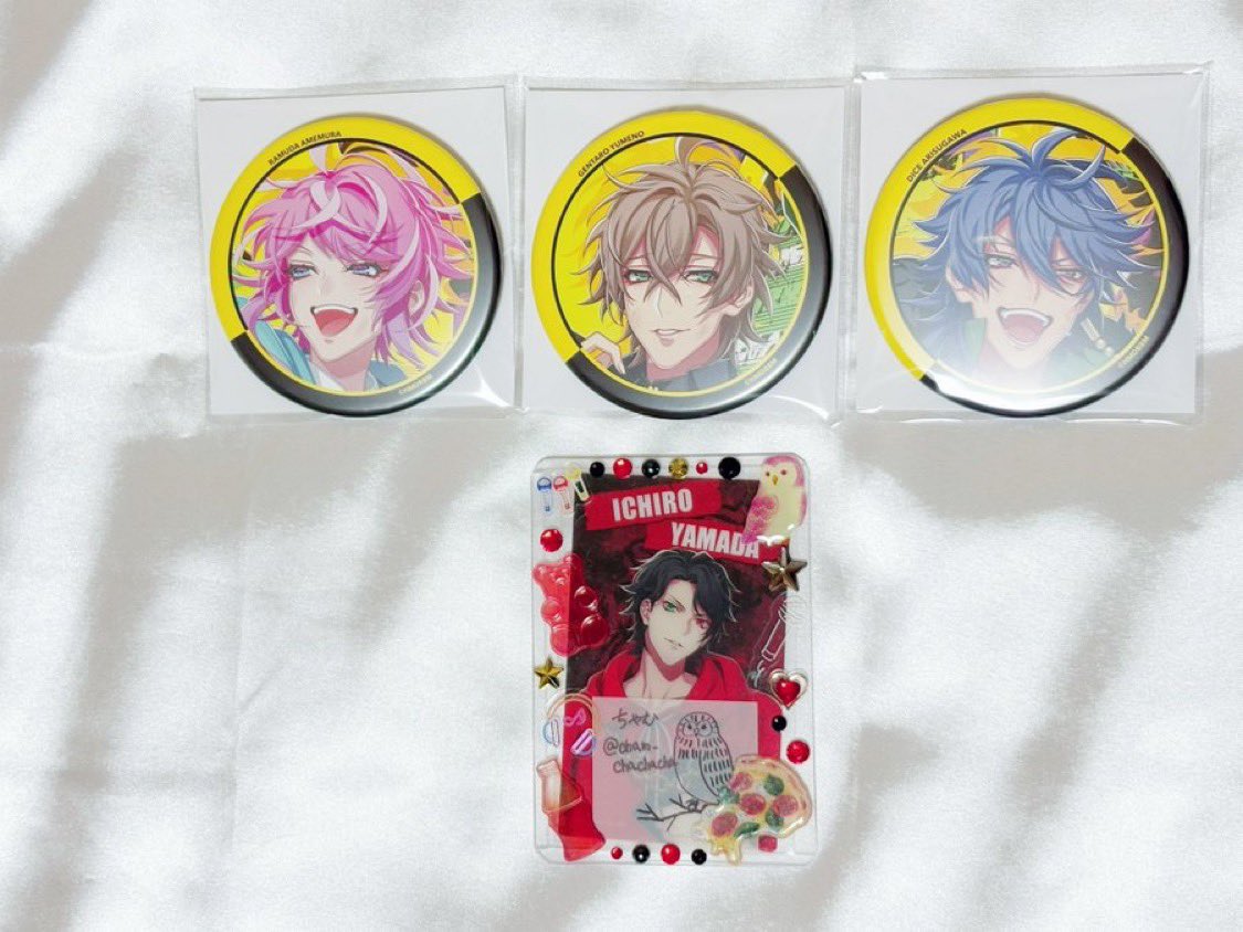 <a href="/0/">0</a>【譲渡】ヒプマイ ヒプノシスマイク 缶バッヂ

譲)乱数、幻太郎、帝統

求)定価＋送料

まとめてのお迎え優先

💟リトリン必読