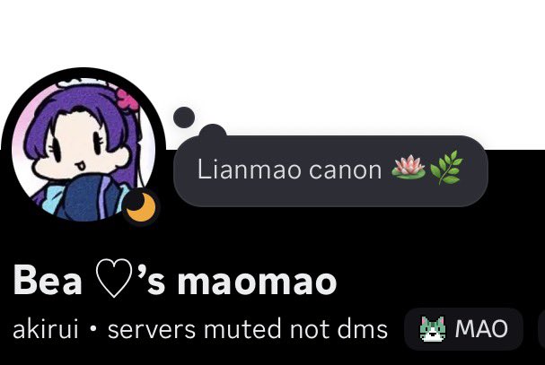 Bea ♡’s maomao tweet media