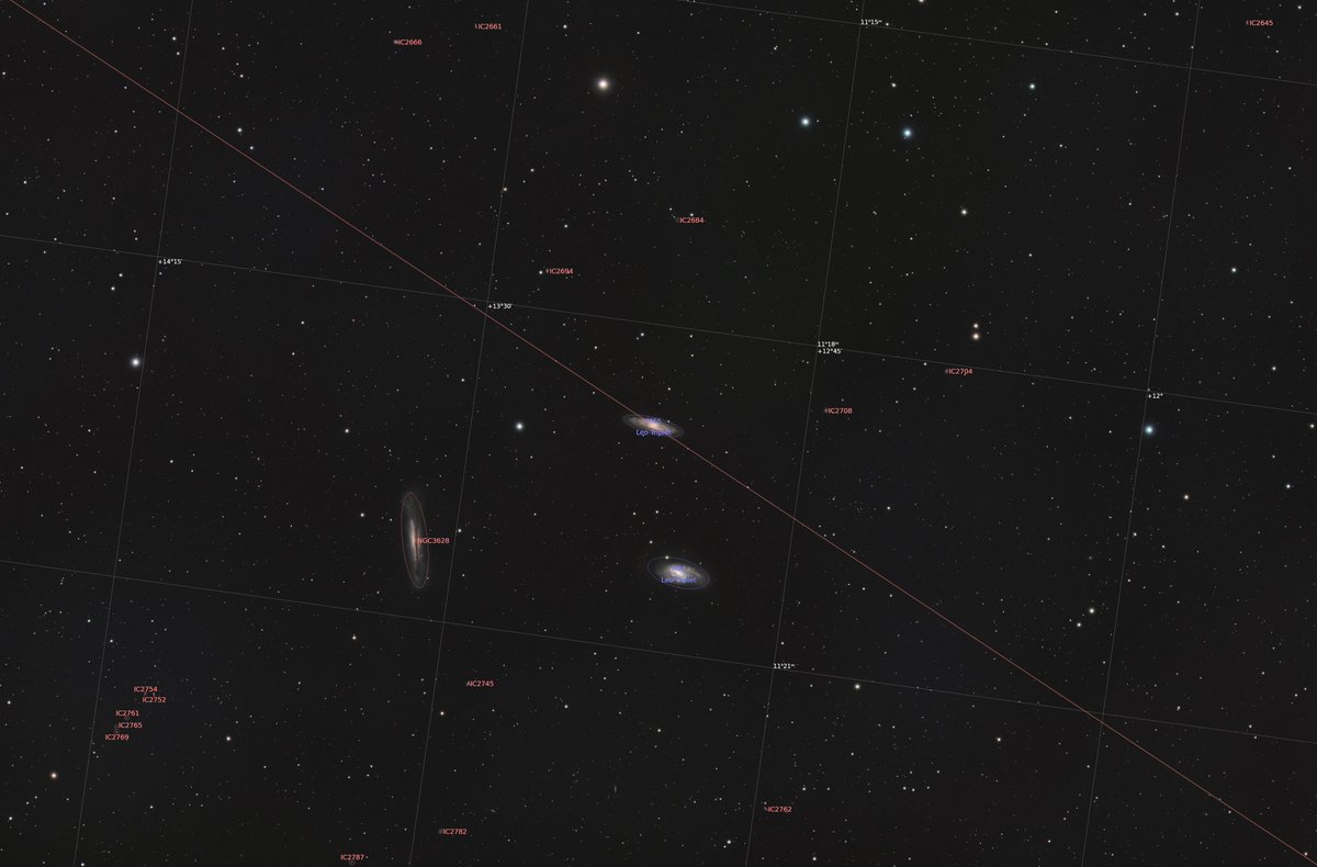 kunino0606's tweet photo. 琵琶湖で撮影しました #しし座の三つ子銀河 #leotriplet #m65 #m66 #ngc3628
やっぱり屈折は楽ですね
短焦点では不安でしたがクロップしても大丈夫で、意外と細かいところも見えてます
1枚目がクロップあり
3枚目がクロップなし
2枚目がアノテーション https://t.co/IwvDcwaGf1