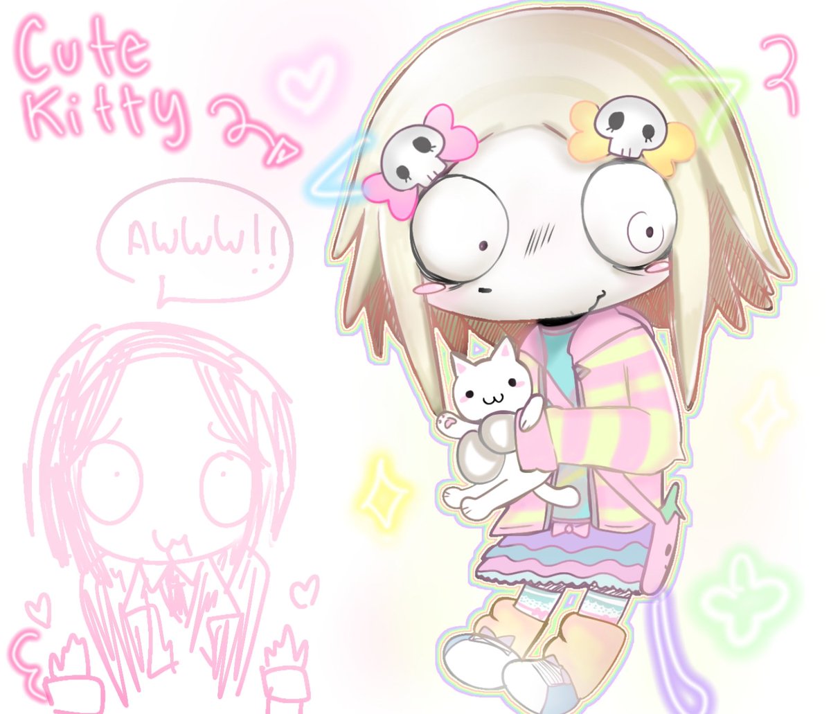 fufu4shi's tweet photo. #Lenorethecutelittledeadgirl #RomanDirge #Ragamuffin #Lenore #jojifuku https://t.co/w7nL7NYZN5