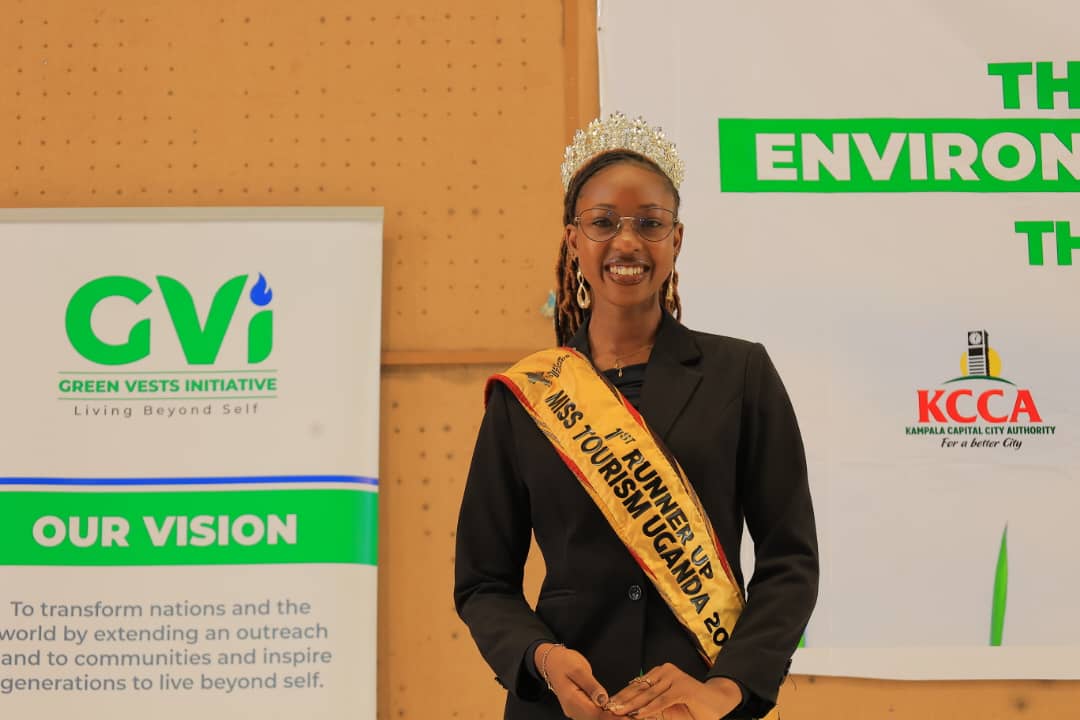 greenvestsug's tweet photo. Miss Tourism @PaulineLeizel showed up for the 2026 GVI Schools Environmental Conference. In her remarks, she reminded us that trees are our tourism assets and the lungs of our land protecting them means climate stability and economic growth.
#GVI https://t.co/AMdcqfo7FB