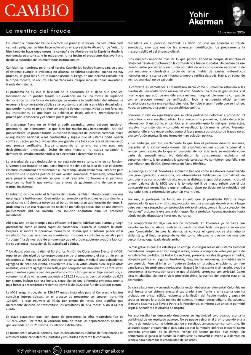 Cesar Marulanda ◯ tweet media