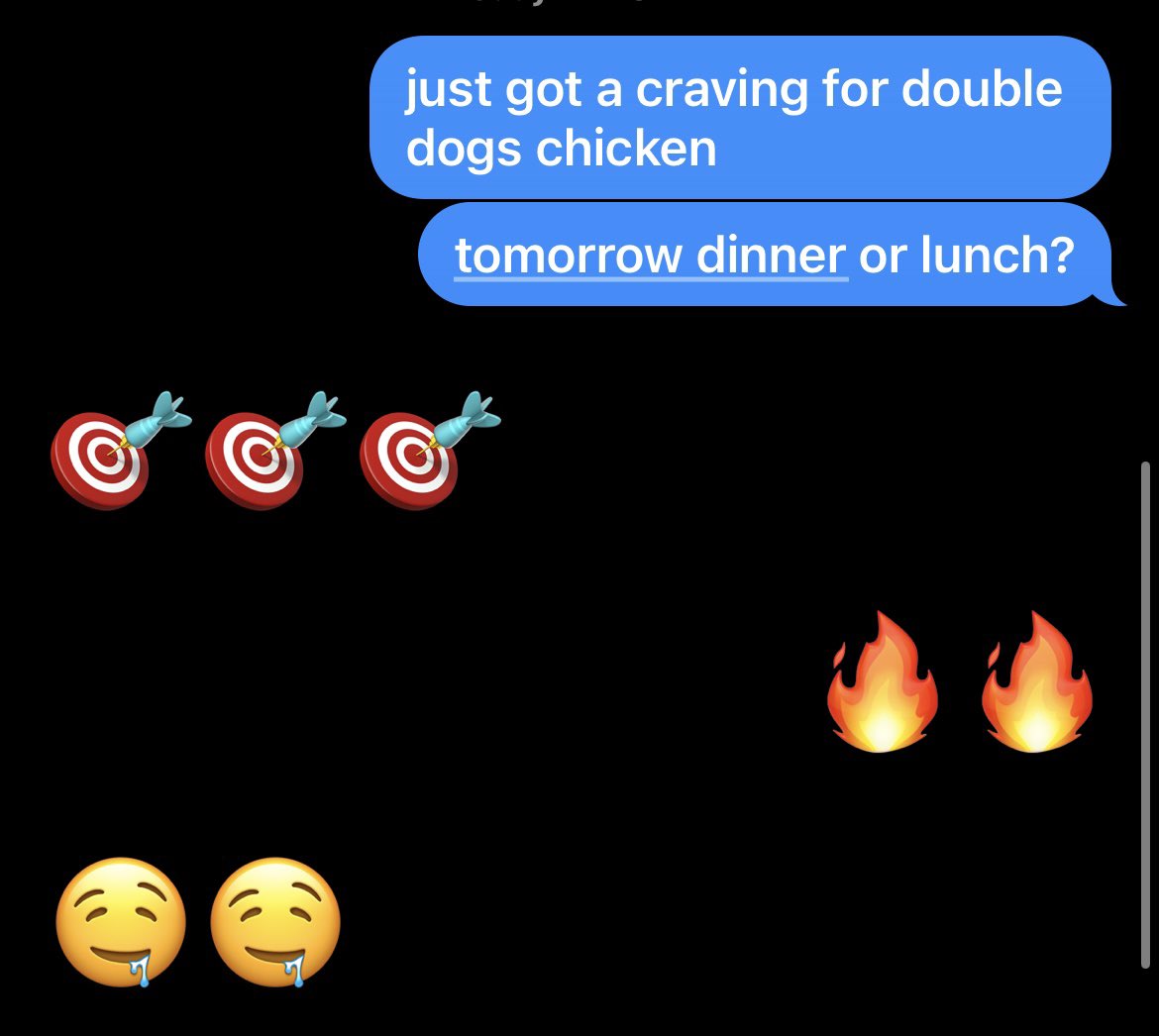 convo with my mom yesterday