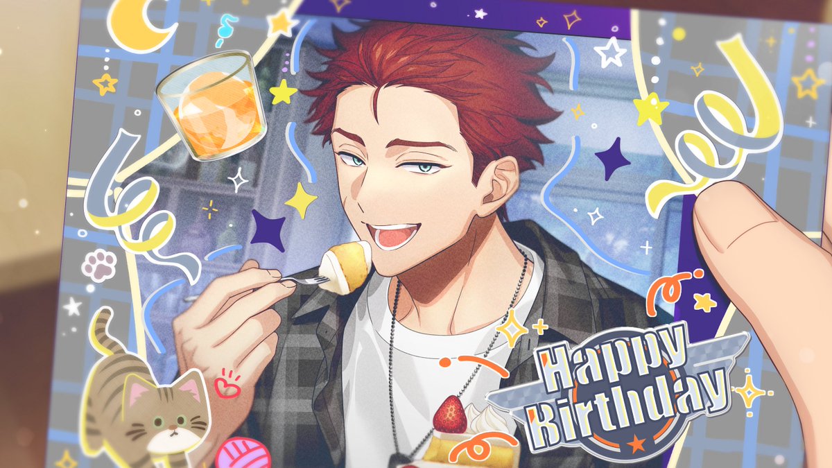 mobagebdays's tweet photo. [ 03/22 ] 
Today's the birthday of Hiroshi Daniel Iwabuchi from 18TRIP! Happy Birthday! https://t.co/RSJApxjAsO