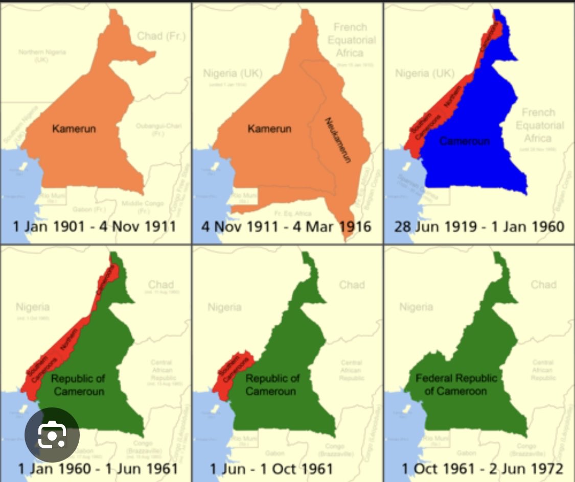 <a href="/Noir123R/">Noir Eurêka</a> Avant 1911 le Kamerun allemand n’existait pas au Gabon qui etait un territoire 100% français l’empire allemand veut s’entendre et la France cède le nord du Gabon puis la récupère en 1916! C’est donc les allemands qui prennent notre territoire avant qu’on le récupère!