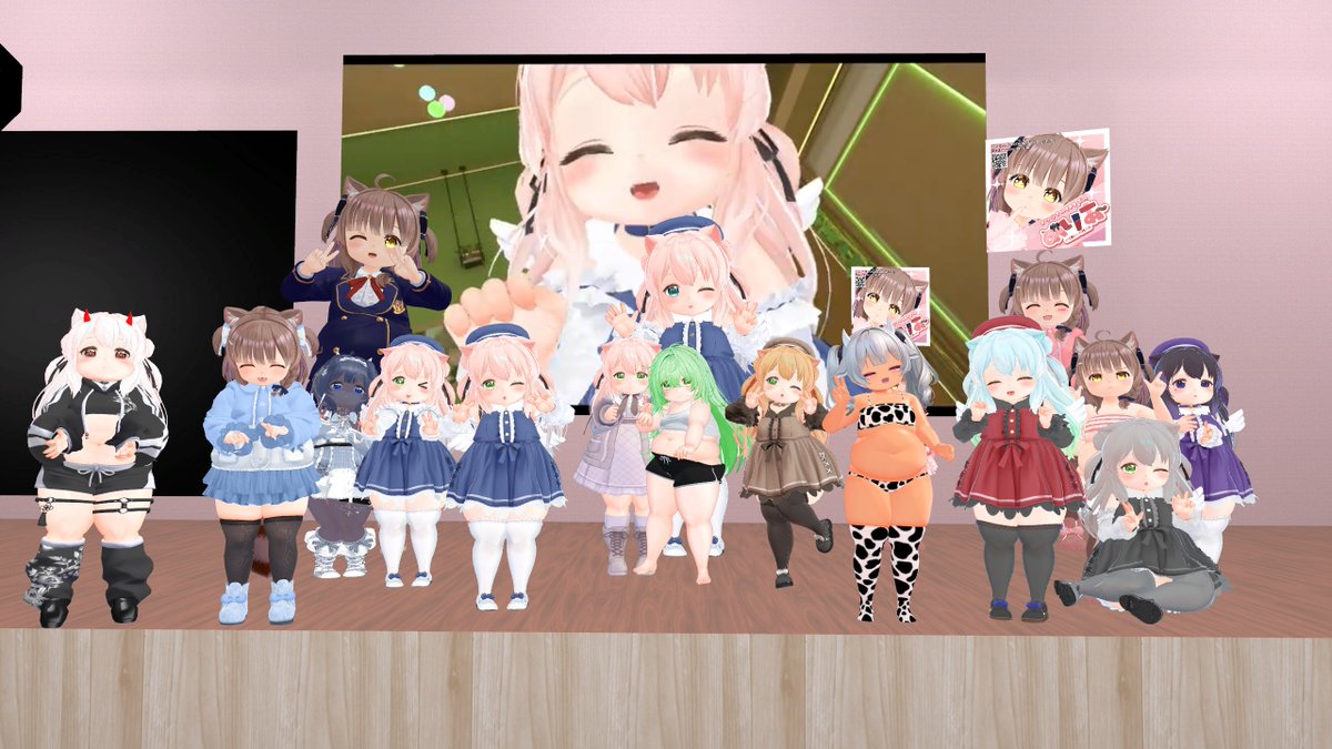 #VRChat #フィラム3D #めりあ3D  
[告知]   
第7回しそこんぶアバター集会を開催します!!
日時:4月4日土曜日 (JST)22:00～23:00   
場所:しそこんぶアバター集会グループ+インスタンス 