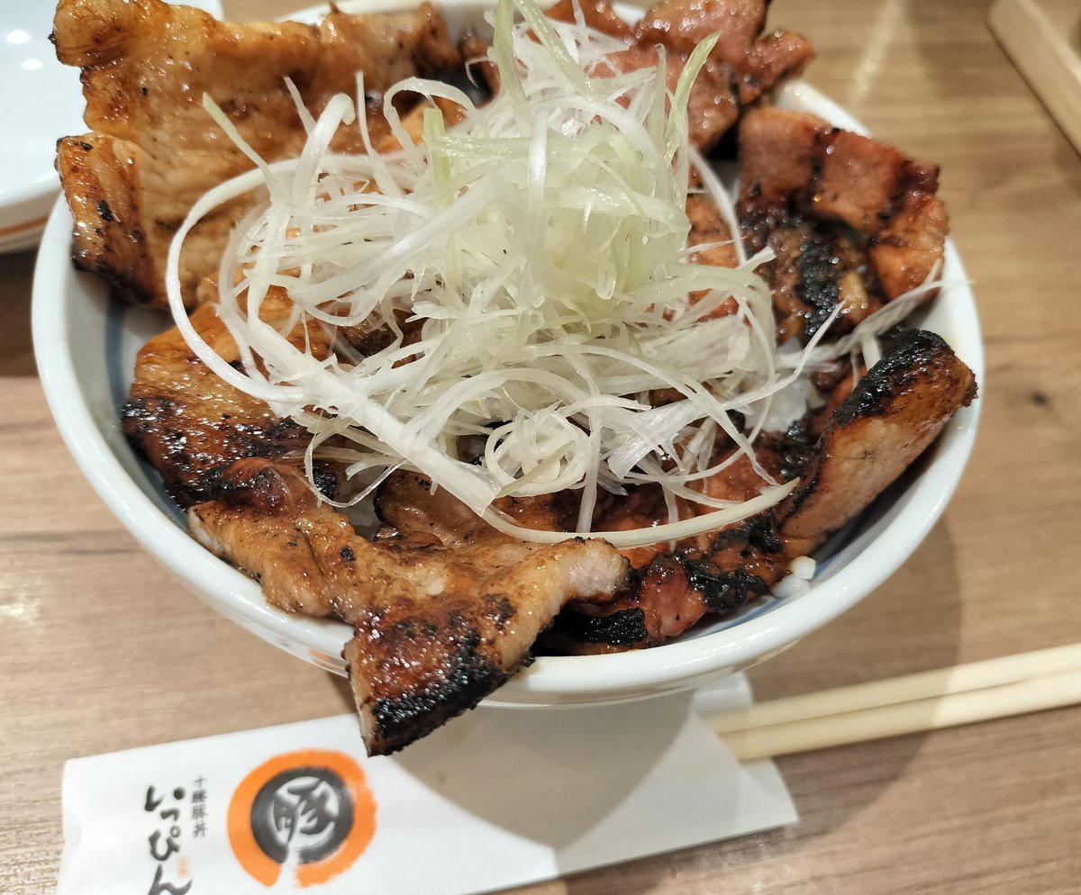 sapporofumichan's tweet photo. 札幌に来たら味噌ラーメンも、スープカレーも、ジンギスカンも、回転寿司も食べるべきだけど、
割と個人的に感動したのは十勝豚丼です。 https://t.co/qyu5F51oXp
