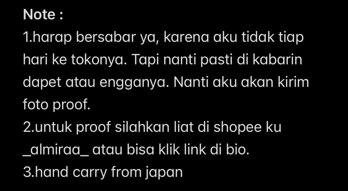 chimchim🐥| JUALAN PC 📌| mt after dm | #proofchim tweet media