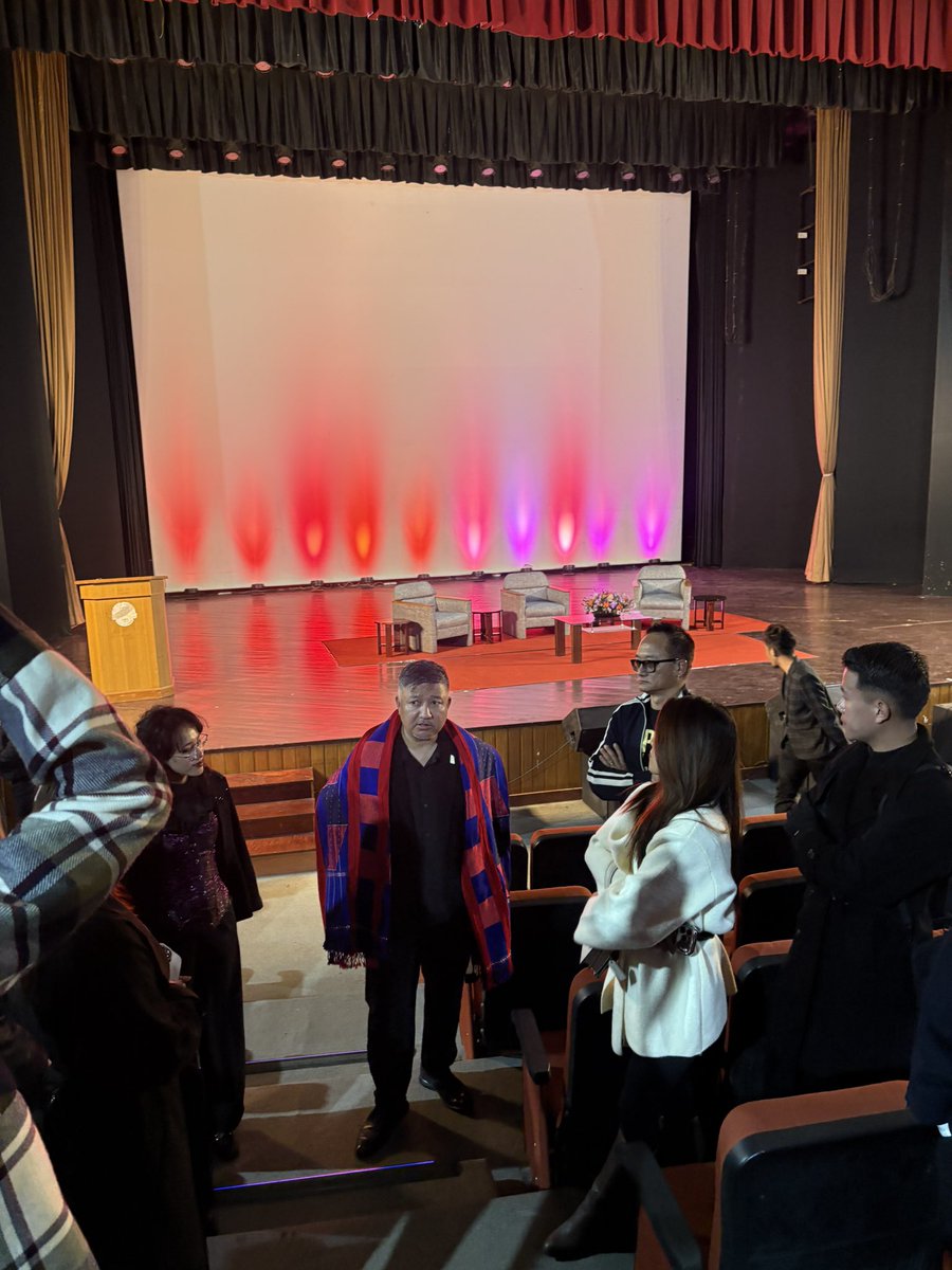 So honoured to meet the legendary Javed Akhtar &amp; Shabana Azmi. Listening to their stories, journeys, and words of wisdom was truly inspiring beyond words.
Grateful to TAFMA for creating such a meaningful platform for young creatives to grow and connect

<a href="/abumetha/">abu metha</a> <a href="/TafmaNagaland/">TaFMA</a>