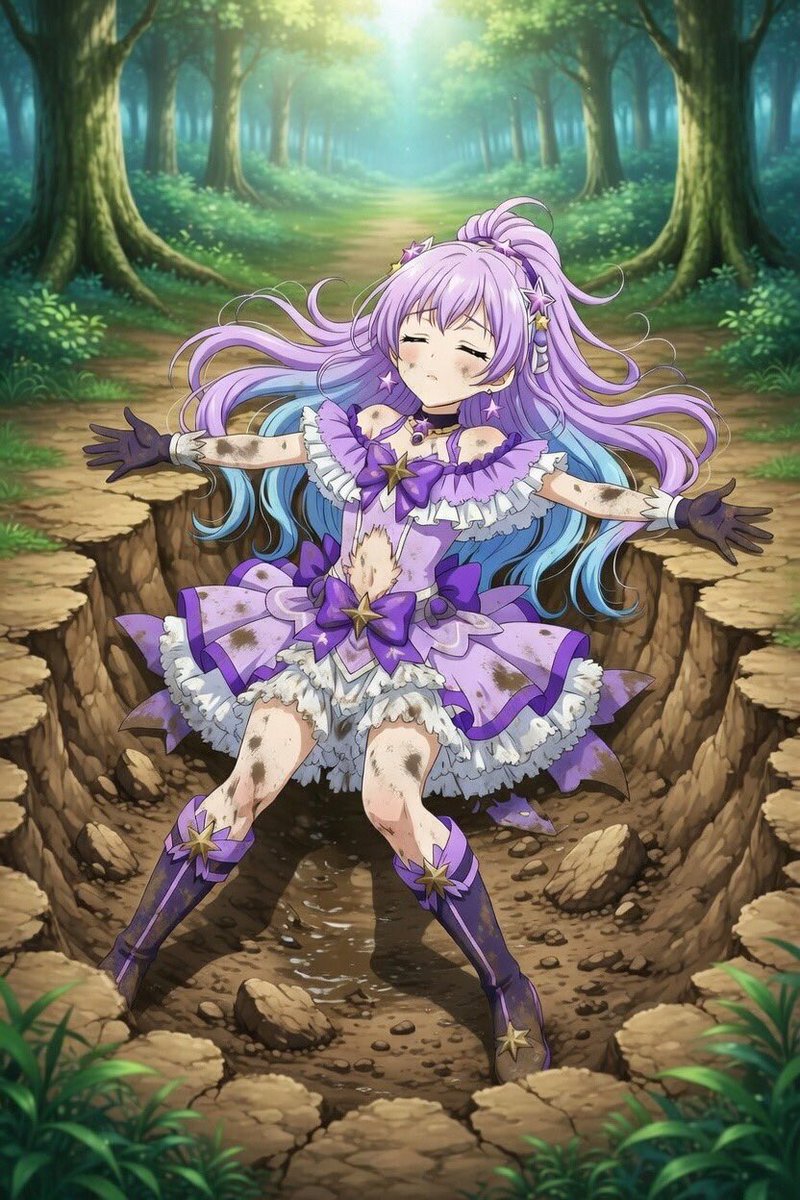 キュアネビュラさん🌌 Before/After