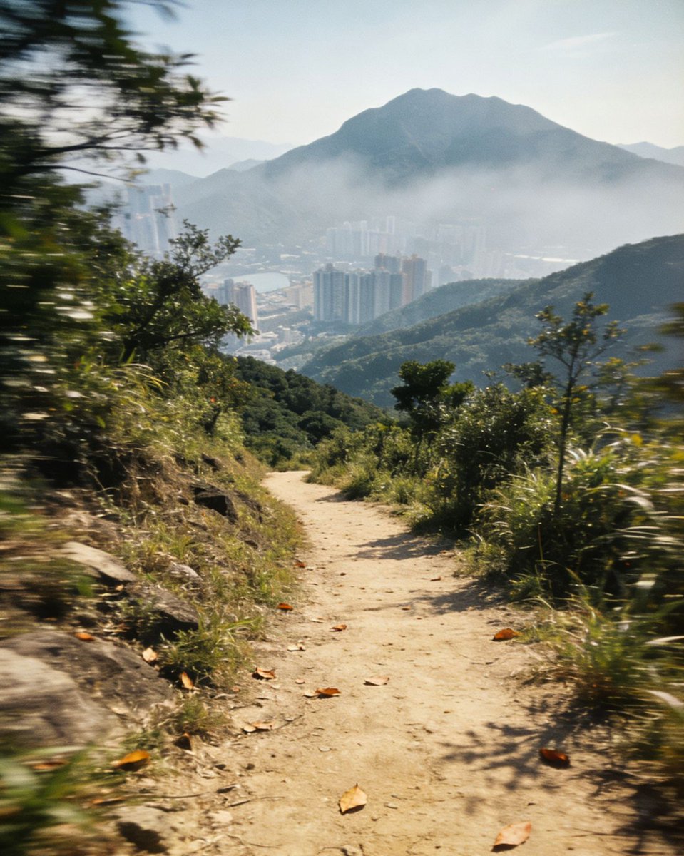 mooncakechu_'s tweet photo. 🌿 週日的山路被薄霧包圍，像是大自然替城市加上的濾鏡。走在小徑上，空氣清涼得讓人心裡也慢慢沉澱。這種朦朧的美，反而讓風景更有詩意。

你覺得遠足時，喜歡晴朗的天空，還是帶點霧氣的氛圍？🍃✨

#SundayHike #霧氣中的美 #城市與山林 https://t.co/CRri5s2x15