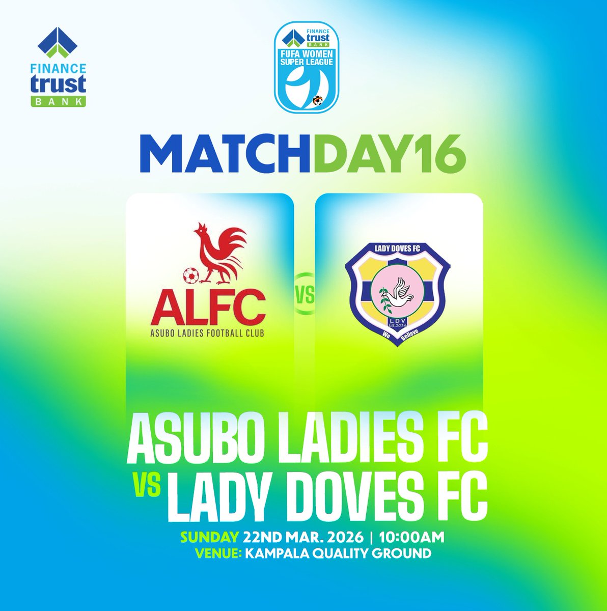 Finance Trust Bank FUFA Women Super League tweet media