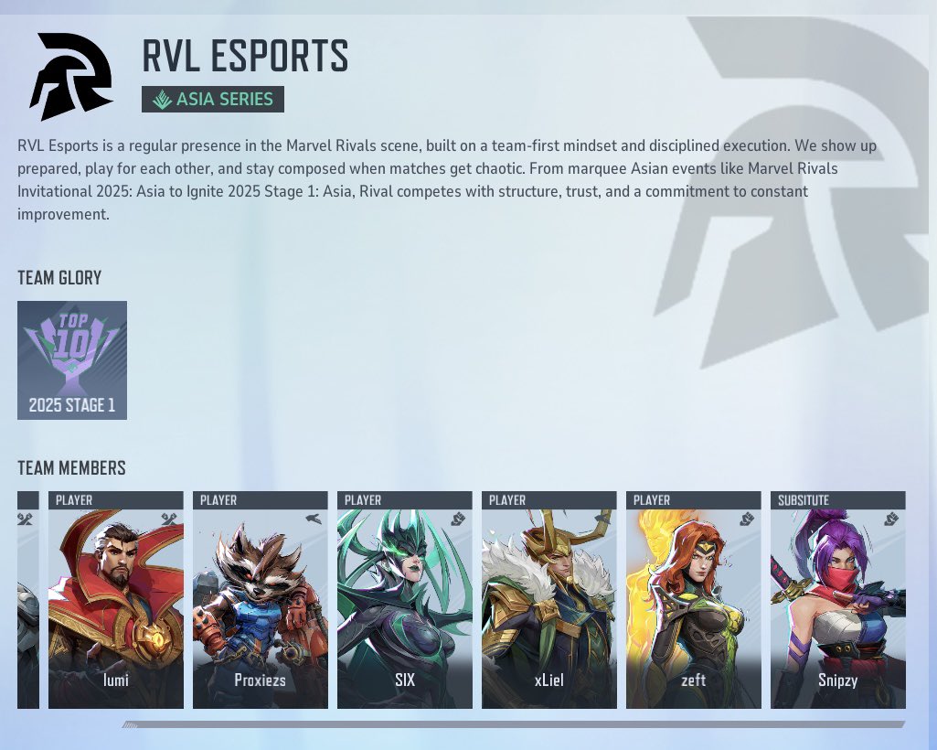 RivalEsportsHQ's tweet photo. Heya we made it in game 🥰🥰 #MarvelRivals https://t.co/U8VybeK62g