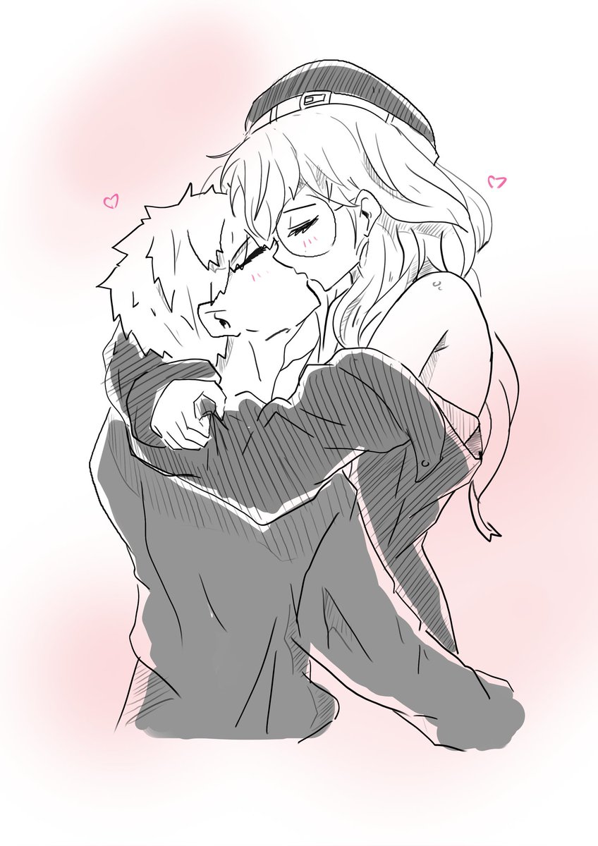 hare1520's tweet photo. @Aikuu_Me 给我画的！感谢😍😍😍
没错，我每天和沈星回就这样亲嘴！ https://t.co/LgqHcjAn0y