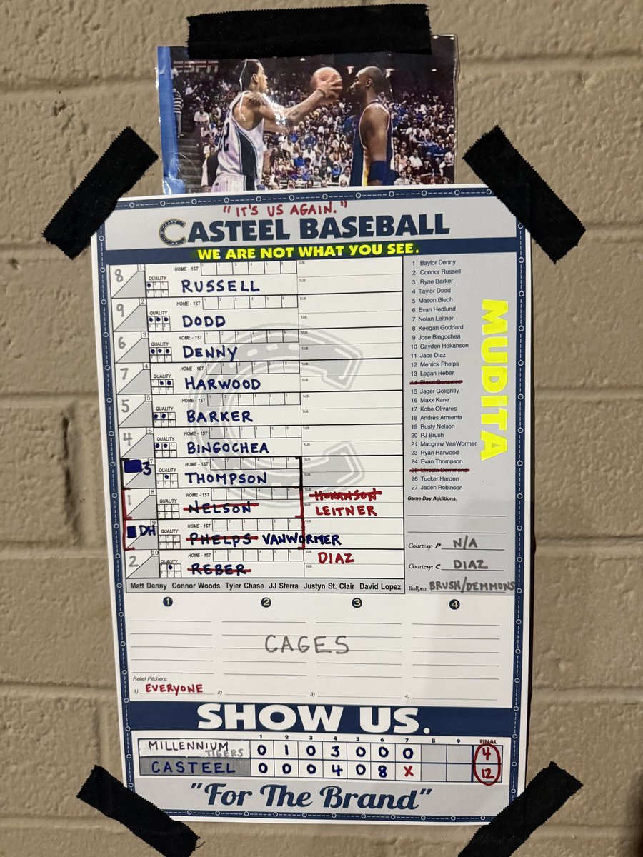 Casteel Colts Baseball tweet media