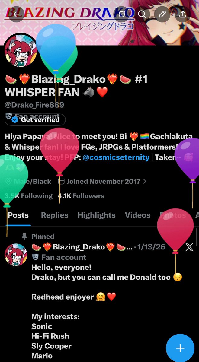 🍉❤️‍🔥Blazing_Drako❤️‍🔥🍉 #1 WHISPER FAN 🐺❤️ tweet media