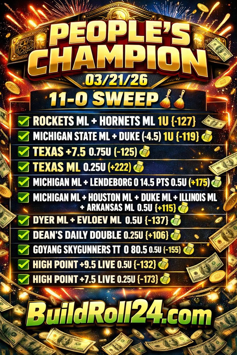 Build Your Bankroll tweet media