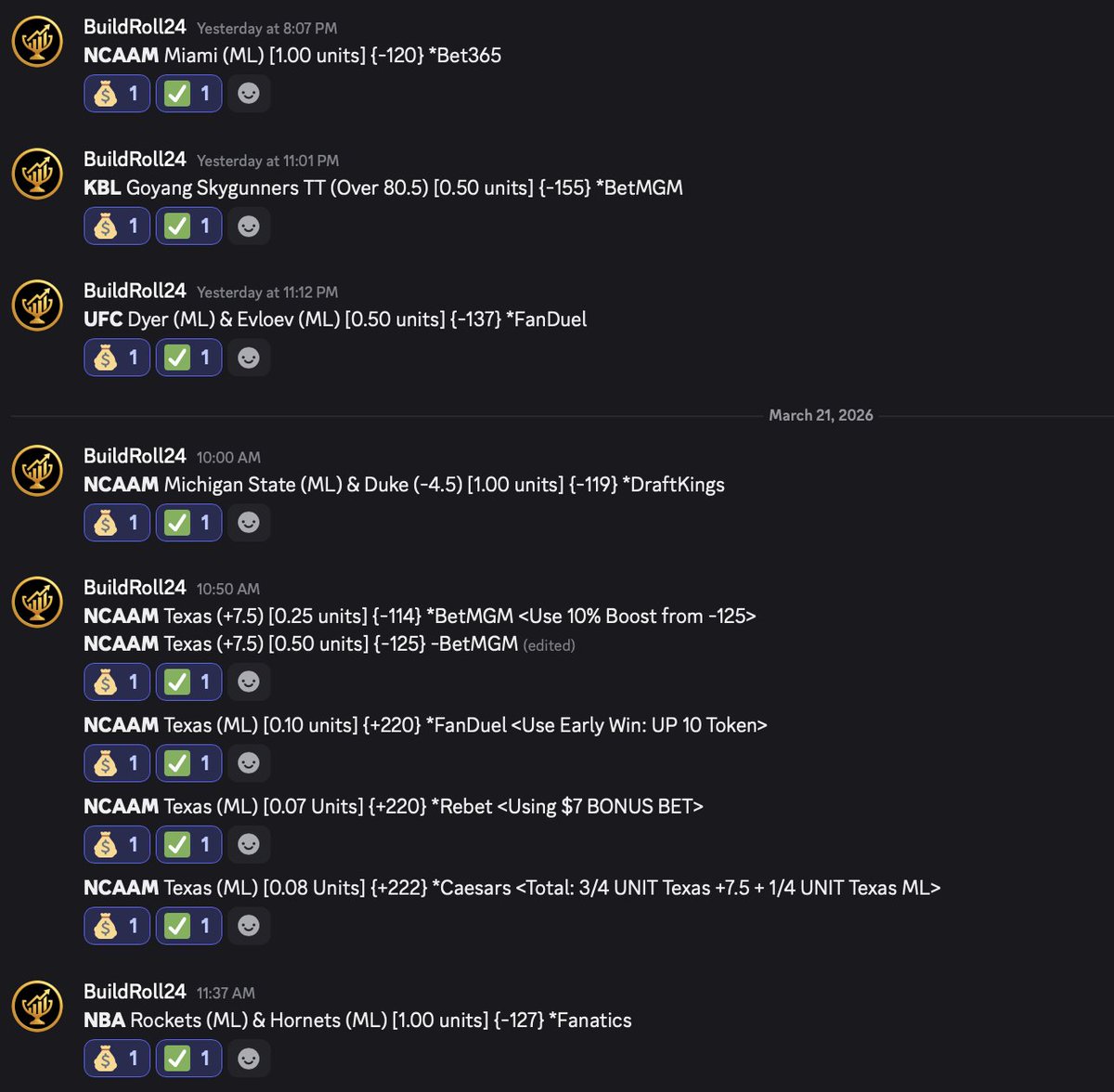 Build Your Bankroll tweet media