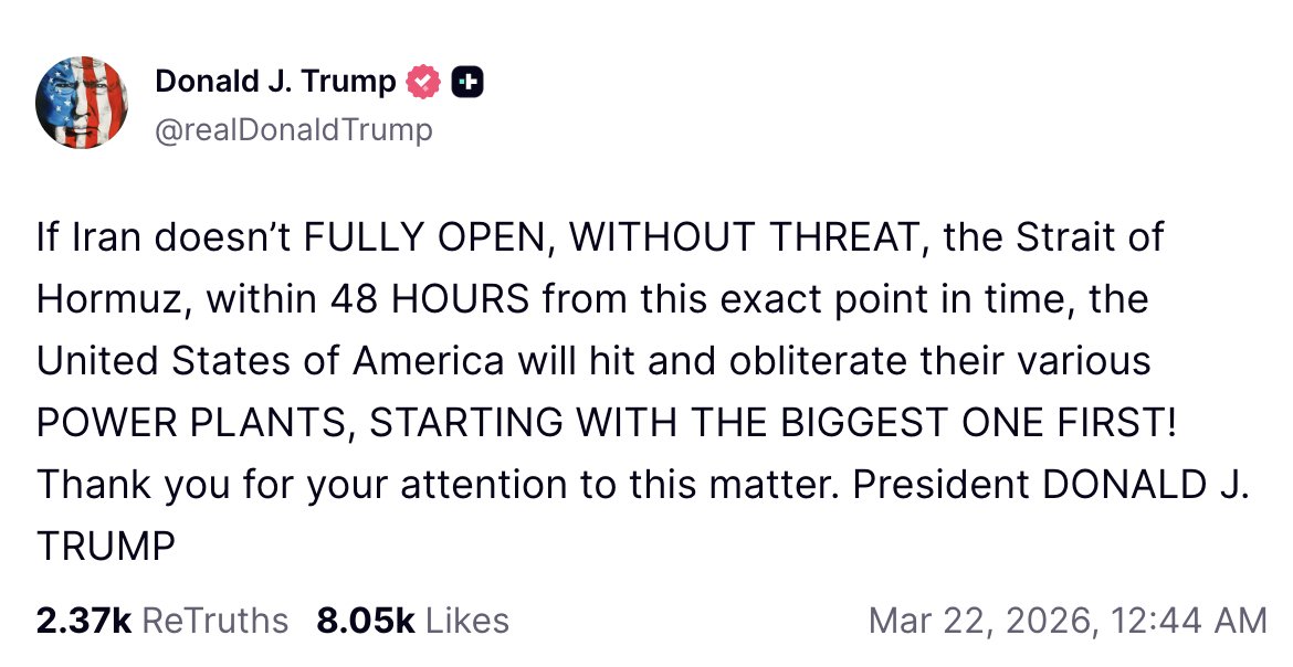 joe7592's tweet photo. This lunatic should be nowhere near power. He's completely lost the plot. It's OVER for Trump. He messed with the wrong country this time and is finding out.

Iran has the right to defend itself! https://t.co/ZcFjs3Kcc1