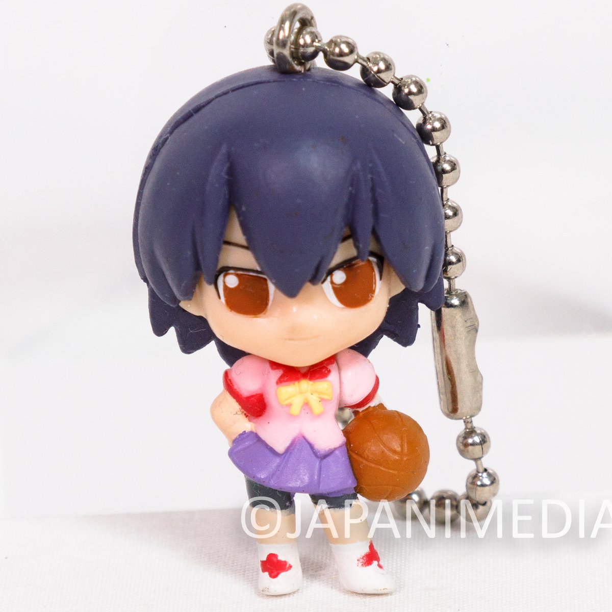 JapanimediaEbay's tweet photo. Bakemonogatari Suruga Kanbaru figure ballchain chibi anime keychain collectible with basketball detail. Perfect for Monogatari series fans.
https://t.co/VLW5Hc5rPR
#Bakemonogatari #AnimeKeychain https://t.co/mB3BlhZKkH