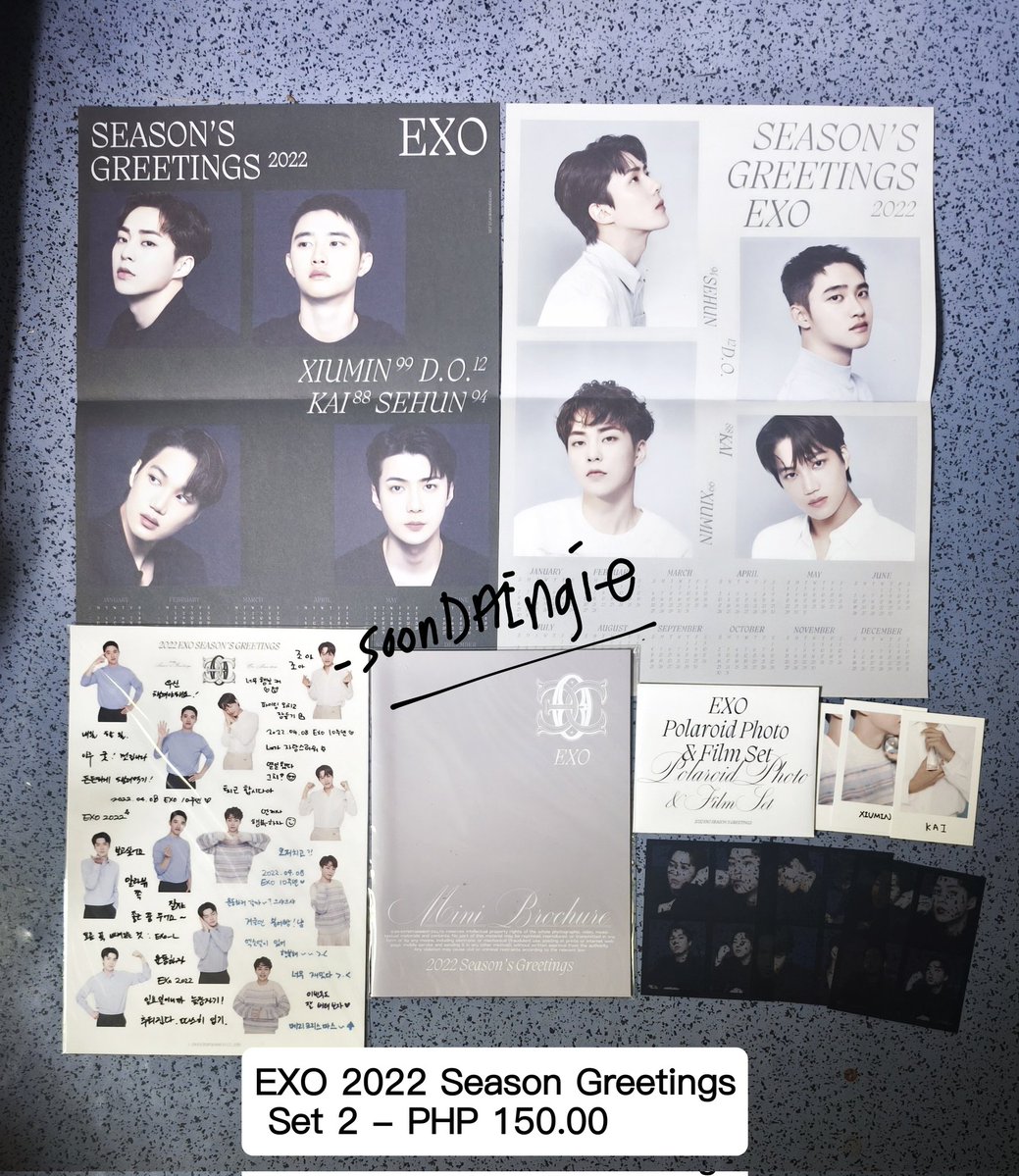 𝓭𝓪𝓷𝓲𝓮 🌼 | EXO BENTABLES 📌 wts lfb tweet media