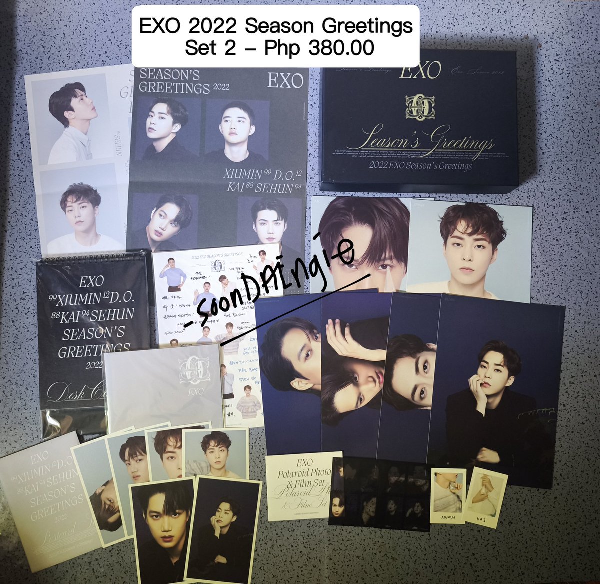 𝓭𝓪𝓷𝓲𝓮 🌼 | EXO BENTABLES 📌 wts lfb tweet media