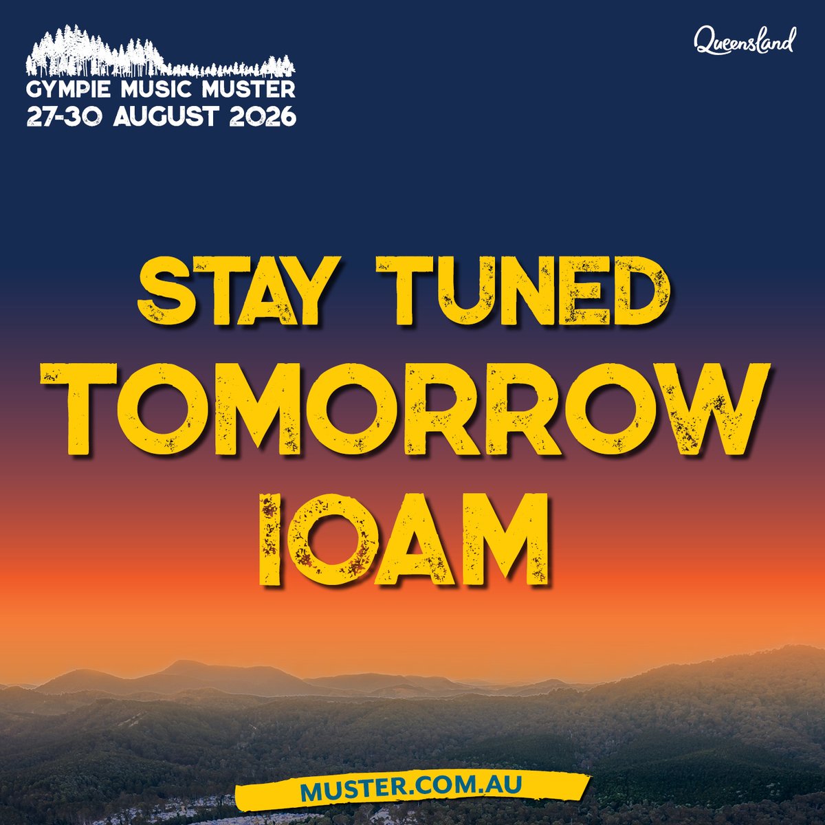 Gympie Music Muster tweet media