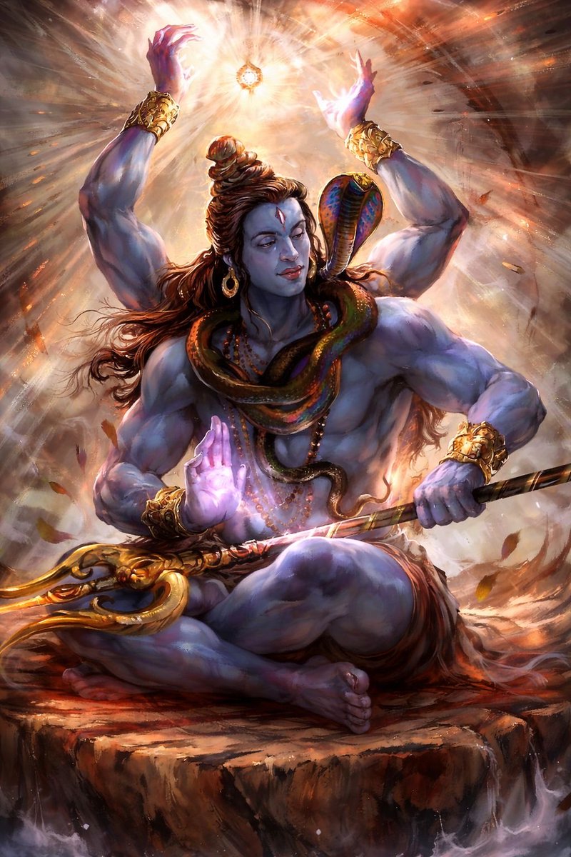 VkkasK's tweet image. Har Har Mahadev 🙏🏻
#SpiritualSunday