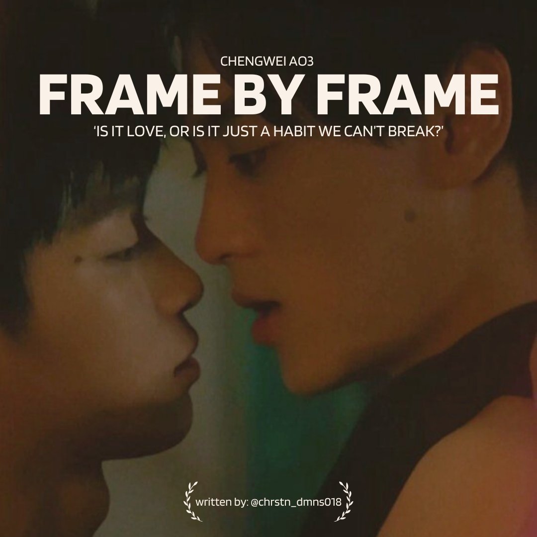 chrstn_dmns018's tweet photo. “Frame by Frame”

This story is my entry for the Songfic Challenge by @JonetsuDN, inspired by the hauntingly hollow track ‘Lying’ (사랑하는 척) by So Hyang &amp; Vibe (picked #88).

Remember to read tags!
🔗: https://t.co/rvMdqmDgbF
#tianziyu #逆爱 #songfic #ficChallenge https://t.co/3xaNA2AvC0