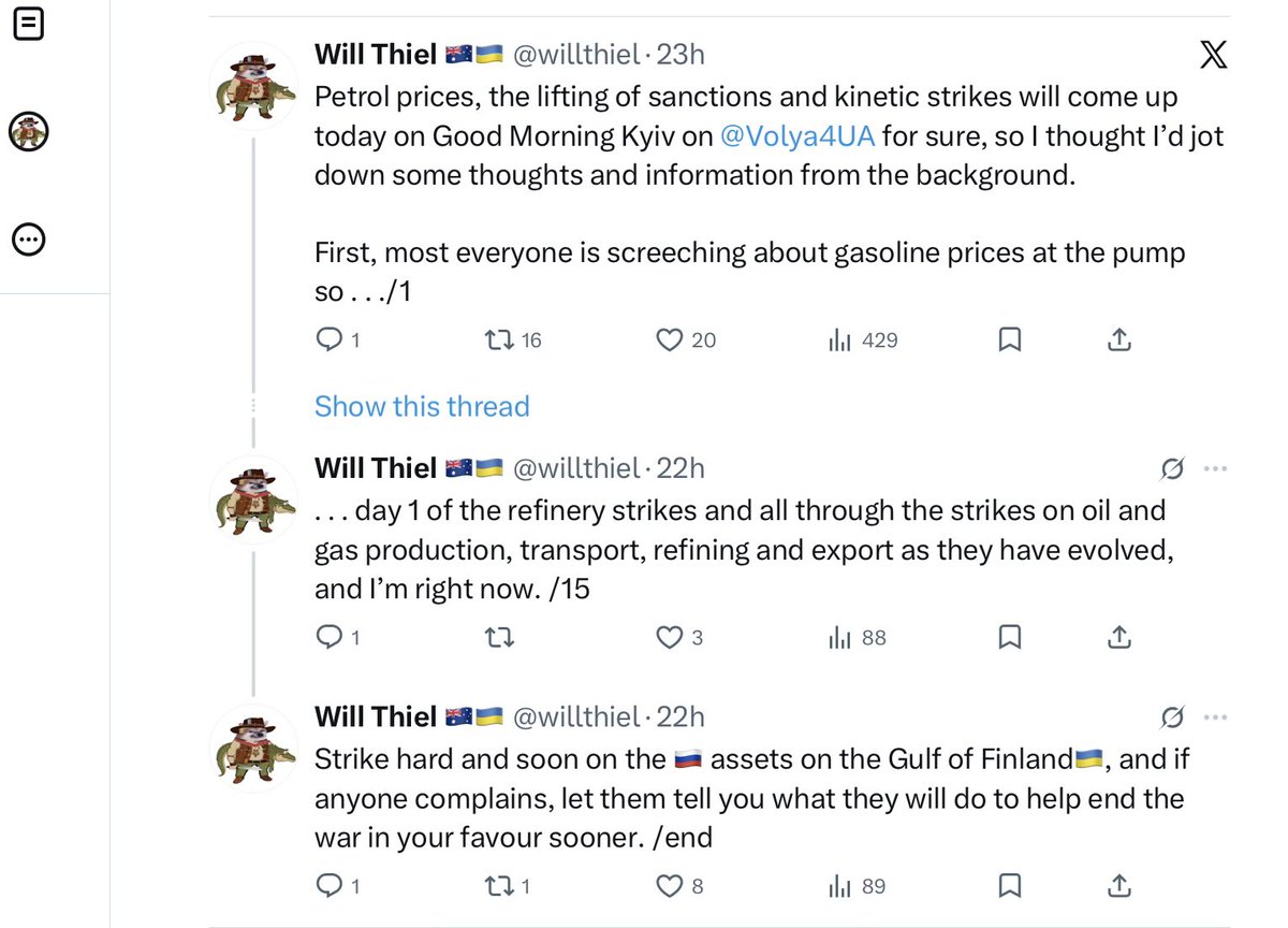 Will Thiel 🇦🇺🇺🇦 tweet media