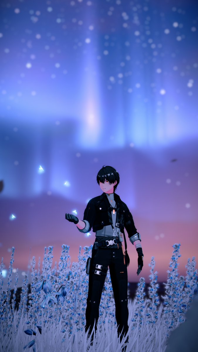 GodzillaNerd03's tweet photo. Took some pics involving our forgetful boi! #vrchatcommunity #vrcphotography #wutheringwaves #wuwa #rover https://t.co/9WOwnnTp6z