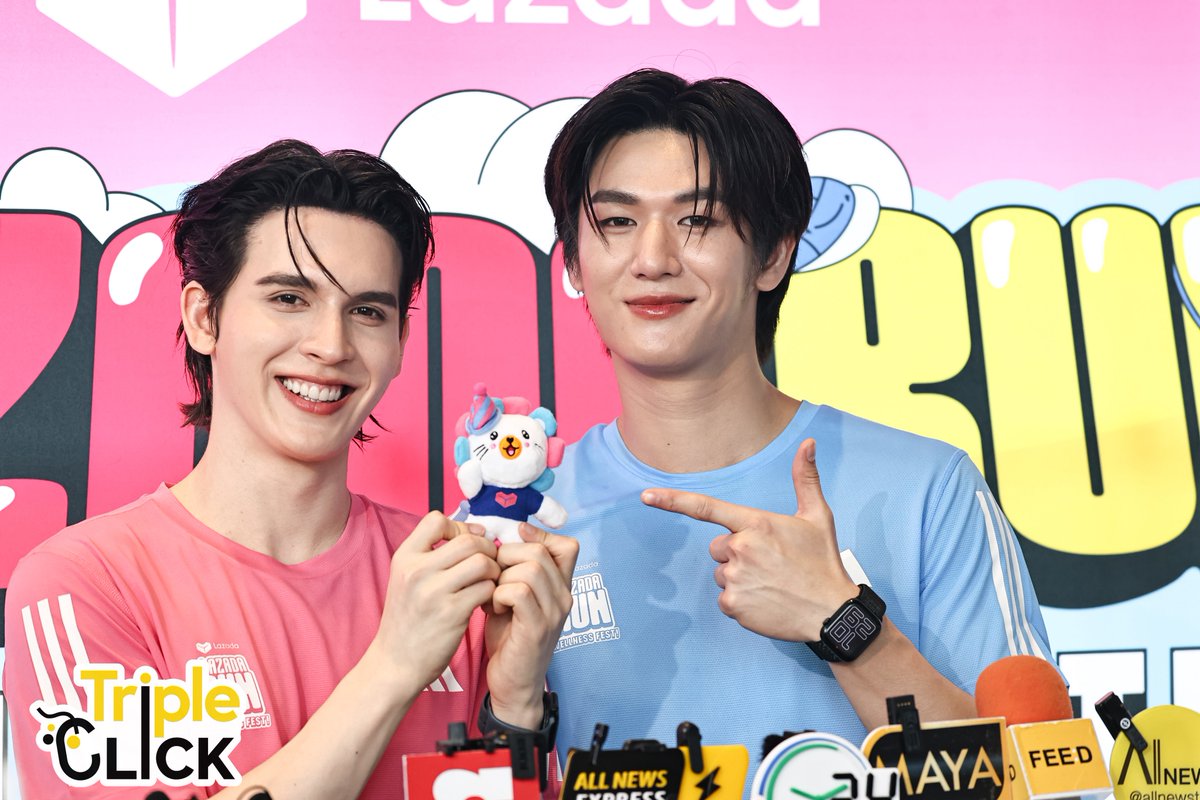 ช่วงสัมภาษณ์ มอส ภาณุวัฒน์ และ แบงค์ มูณฑป ในงาน Lazada Run Wellness Fest 🏃 

Lazada Run Wellness Fest

#LZDRunWellnessFest
#MosBank