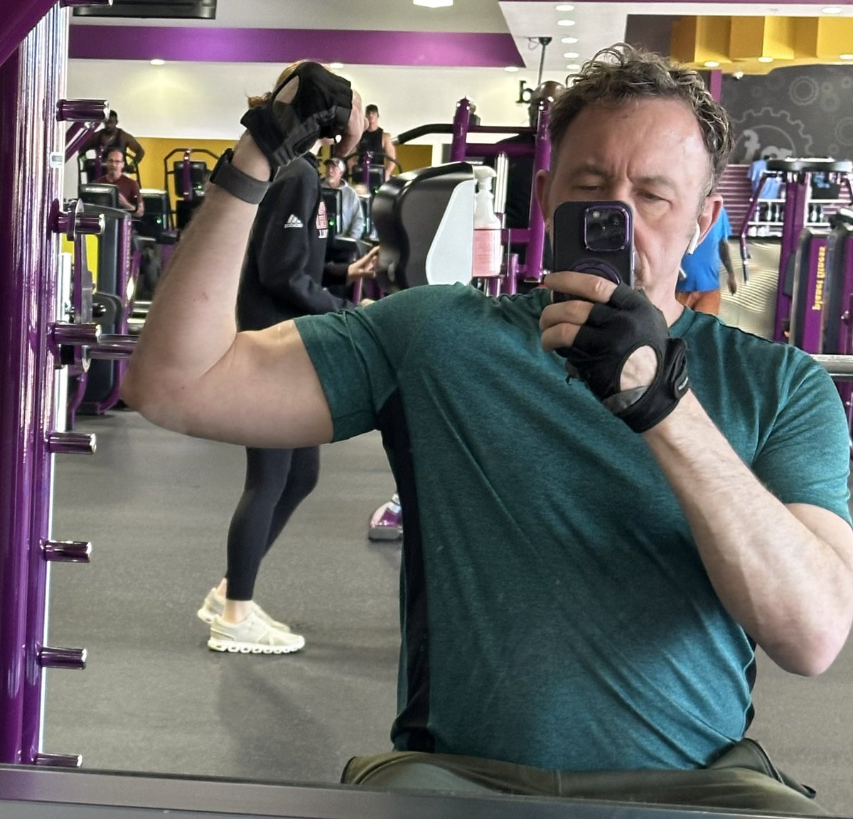 Smalltowndaddy1's tweet photo. Arms were arming today! https://t.co/jpuGTkERXR