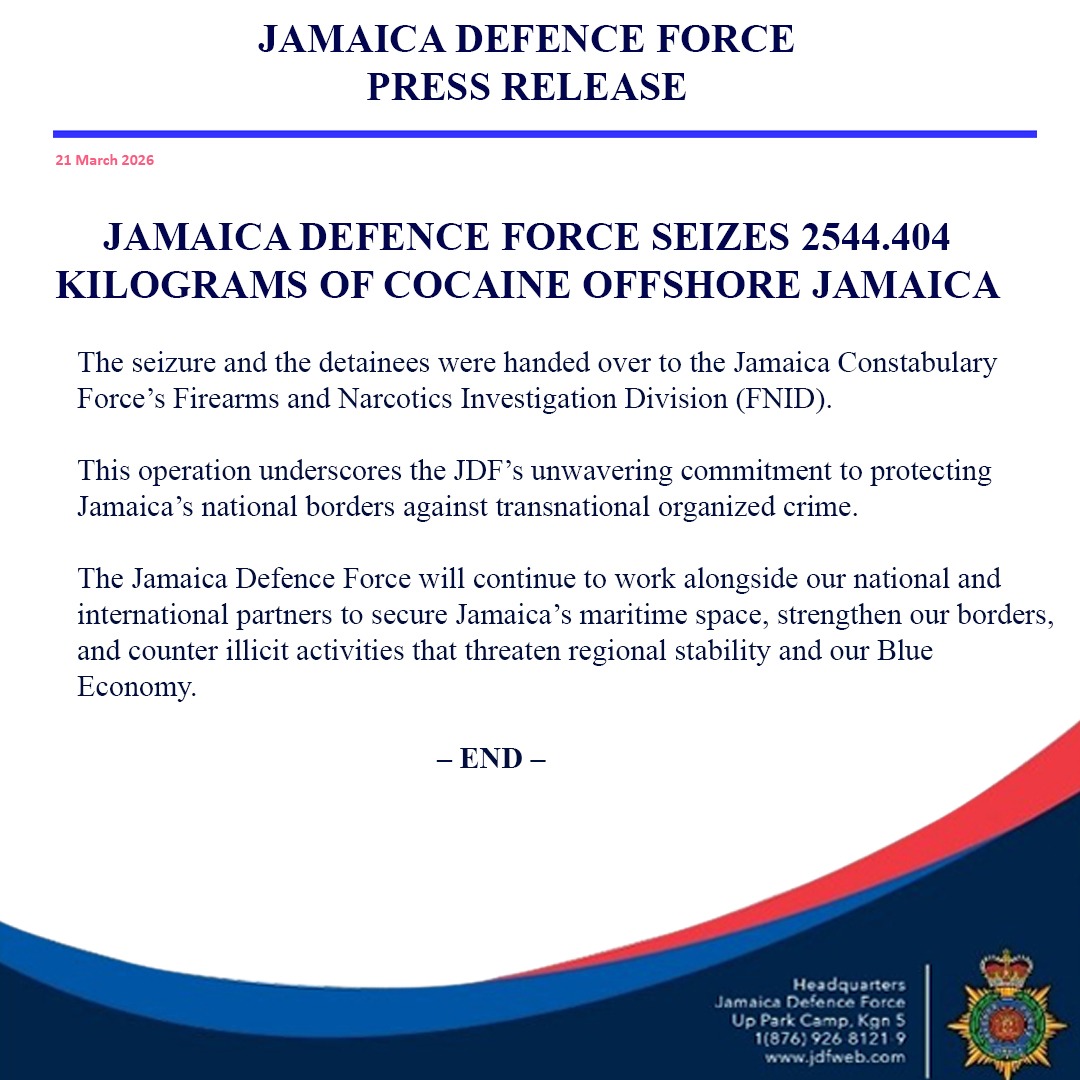 Jamaica Defence Force tweet media