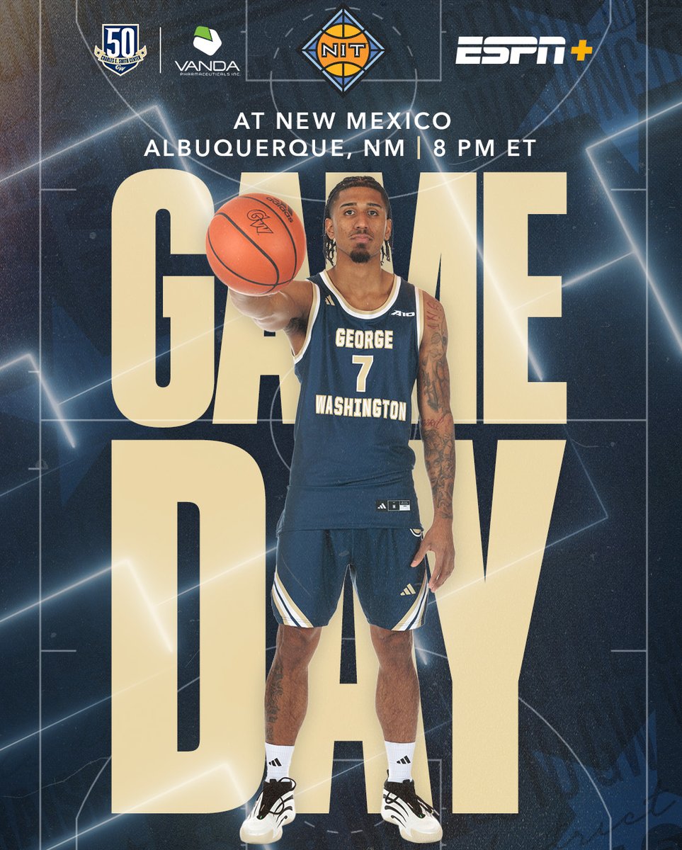 GW Men's Basketball tweet media