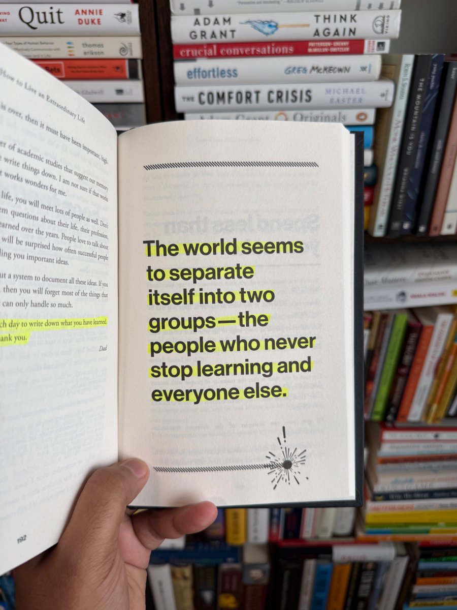 be a lifelong learner.