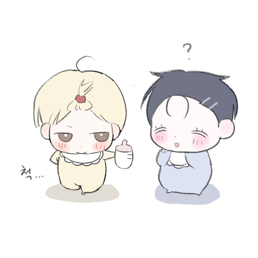 sinlangyee's tweet photo. 너무 귀여워서 그려봣어요22,,,🥹🥹🥹 https://t.co/k5vfgCMf3I