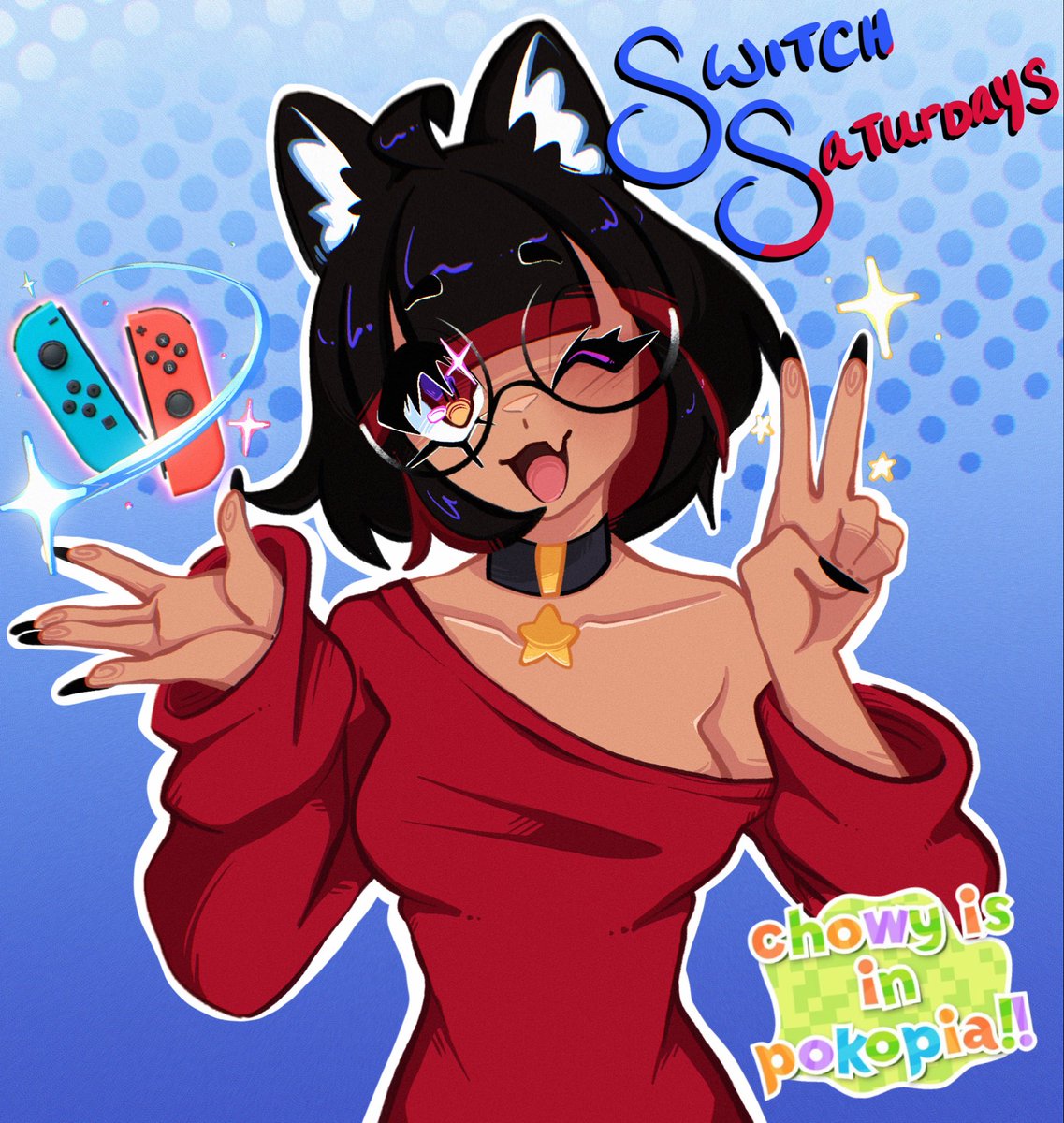 sorry about the delay!! had to deal with something but today we pokopia cuz I’m dumb and I can’t read other games’ release dates LMAAAOOO 

twitch.tv/anime_chow